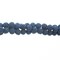 John Bead Earth's Jewels 8in 8mm Round Lava Stone Semi-Precious Natural Bead Strand